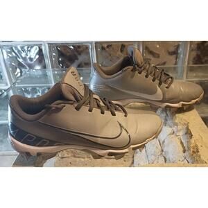 Nike Vapor Ultrafly 3 Baseball Cleats Mens 8.5 Gray Fastflex CZ4974-007 Outfield
